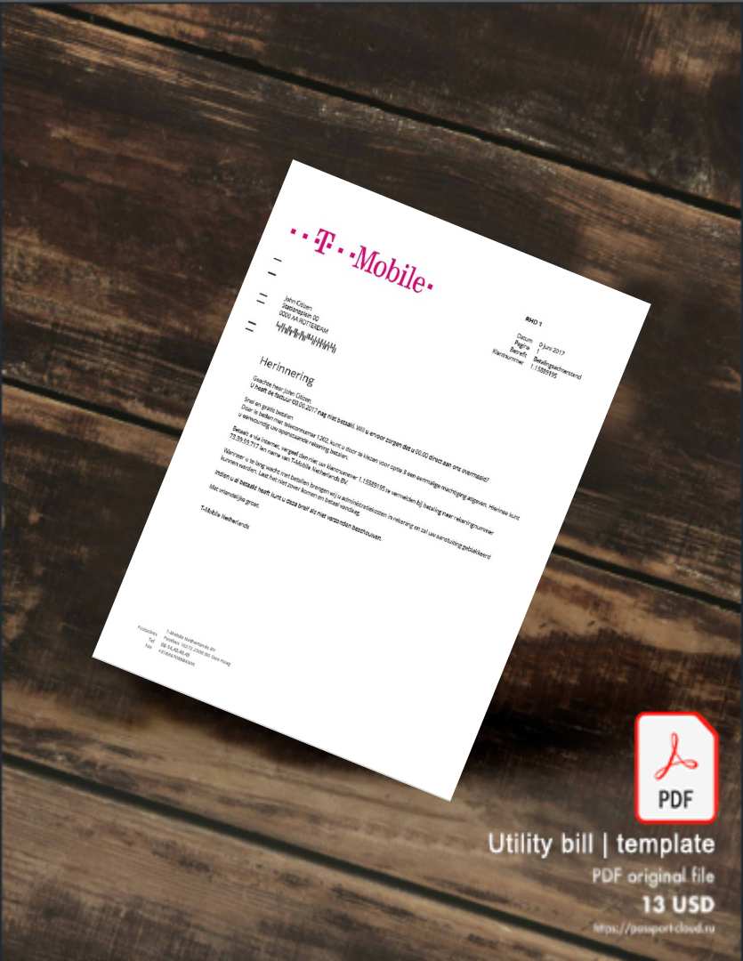 Utility bill | Albanian Power | Albania